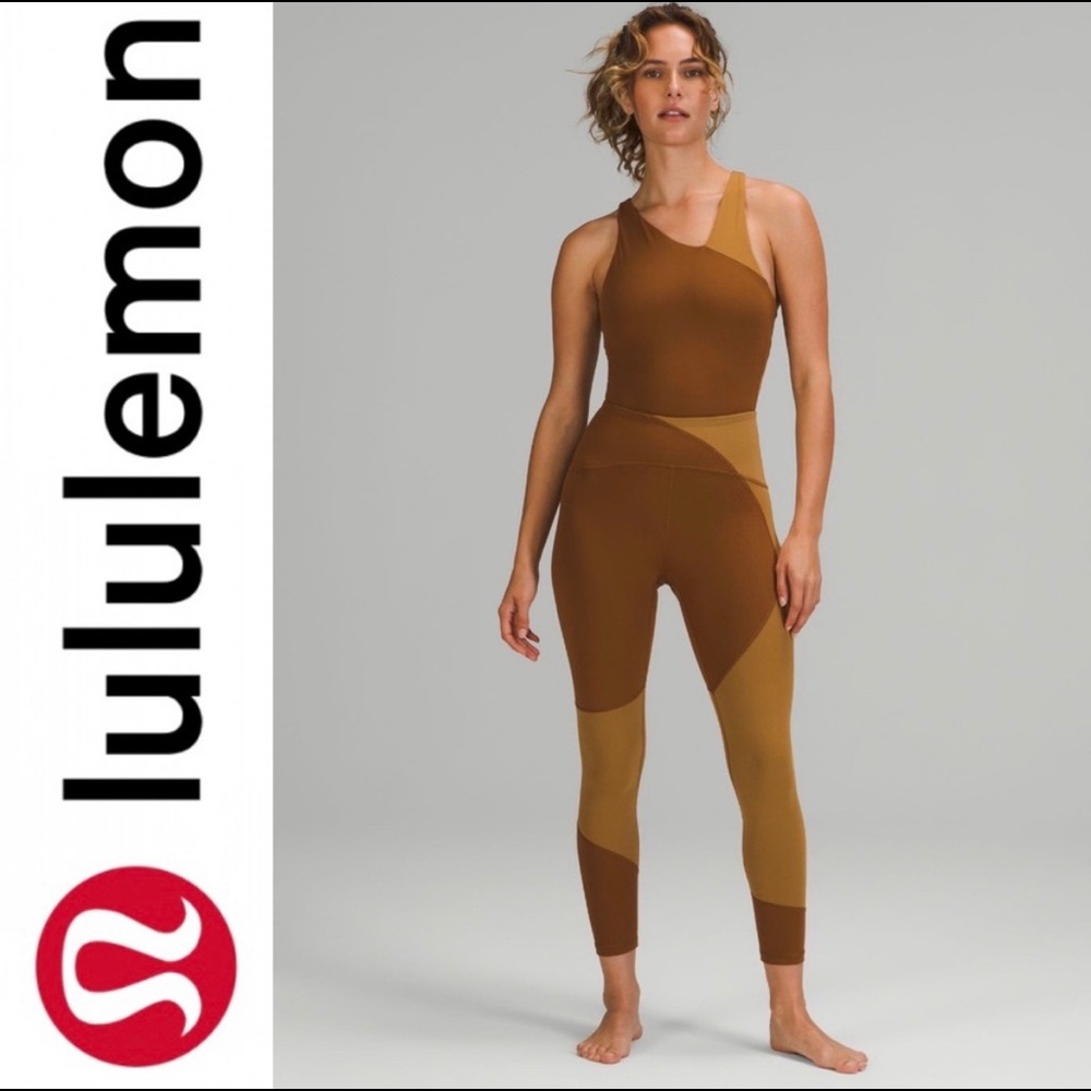 Lululemon Nulu Colour Block High Rise Tight 25” Size 2